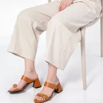 کفش صندل پاشنه دار مکعبی - Image 3