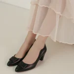 کفش مجلسی زنانه مدل مکعبی