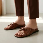 صندل مدل پاپیونی نگین دار - Image 4